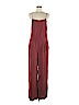 Theory 100% Silk Burgundy Jumpsuit Size 6 - photo 1