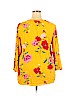 Old Navy 100% Rayon Yellow 3/4 Sleeve Top Size XXL - photo 2
