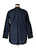 Woman Within 100% Cotton Blue Long Sleeve Blouse Size 18 (L) - photo 2