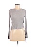 Splendid Gray Long Sleeve Top Size M - photo 1