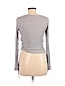 Splendid Gray Long Sleeve Top Size M - photo 2