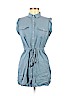 Shinestar 100% Rayon Blue Casual Dress Size M - photo 1