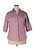 Riders by Lee Pink 3/4 Sleeve Blouse Size XXL - photo 1