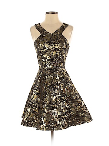 Aqua Cocktail Dress (view 1)