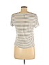 Forever 21 White Short Sleeve Top Size M - photo 2