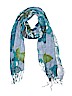 Unbranded Print Blue Scarf One size - photo 1