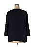 Ann Taylor LOFT 100% Cotton Blue Pullover Sweater Size 20 - 22 - photo 2