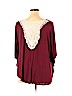 Janette Plus Burgundy Short Sleeve Top Size 1X - photo 2