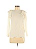 H&M 100% Viscose Ivory Long Sleeve Blouse Size 4 - photo 1