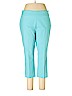 So Slimming by Chico's Blue Casual Pants Size Lg Petite (2.5) - photo 1