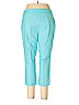 So Slimming by Chico's Blue Casual Pants Size Lg Petite (2.5) - photo 2