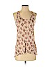 Free People 100% Polyester Ivory Tank Top Size XS - photo 1