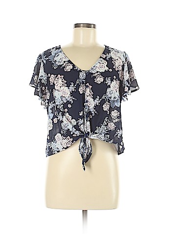 Love, Fire Short Sleeve Blouse (view 1)