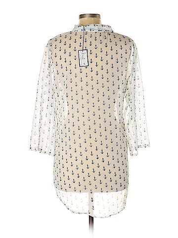 Just 3/4 Sleeve Blouse (view 2)