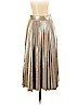 Zara 100% Polyester Gold Formal Skirt Size XS - photo 1