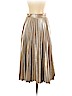 Zara 100% Polyester Gold Formal Skirt Size XS - photo 2