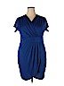 Roommates Blue Casual Dress Size 2X - photo 1