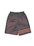 Adidas 100% Polyester Stripes Orange Athletic Shorts Size 7 - photo 2