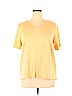 Chico's Orange Short Sleeve T-Shirt Size XL (3) - photo 1
