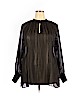 love and legend Black Long Sleeve Blouse Size 20 - photo 1