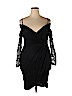AX Paris 100% Polyester Black Cocktail Dress Size 18 - photo 1
