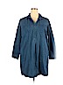 Old Navy 100% Cotton Blue Casual Dress Size XXL - photo 1