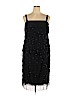 JS Collection Black Cocktail Dress Size 16 - photo 1