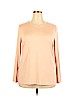 Chico's Tan Long Sleeve Top Size XXL (4) - photo 1