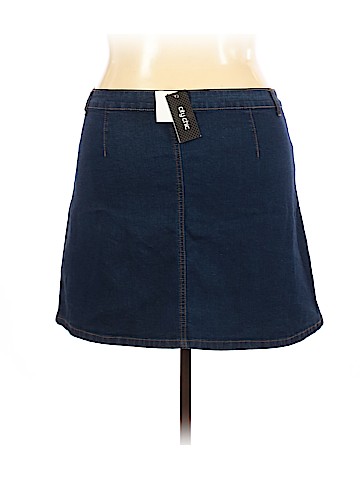 City Chic Denim Skirt (view 2)