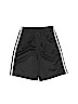 Adidas 100% Polyester Solid Black Athletic Shorts Size 7 - photo 2