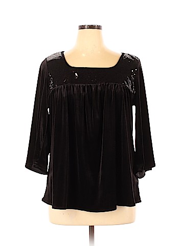 Notations 3/4 Sleeve Top (view 1)