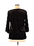 Notations Black 3/4 Sleeve Top Size 1X - photo 2