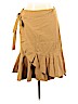 Who What Wear 100% Cotton Tan Casual Skirt Size 14 - photo 1