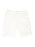 Adidas 100% Polyester White Athletic Shorts Size 6 - photo 1