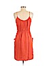 Rebecca Taylor 100% Silk Red Cocktail Dress Size 8 - photo 2