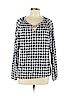 MICHAEL Michael Kors Black Long Sleeve Top Size M - photo 1