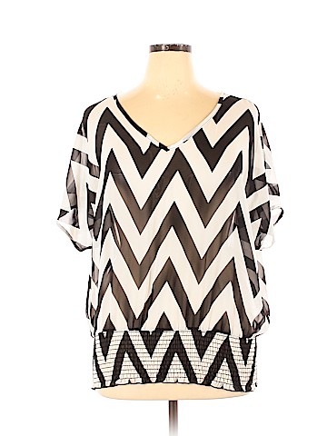 Assorted Brands Short Sleeve Blouse (view 1)