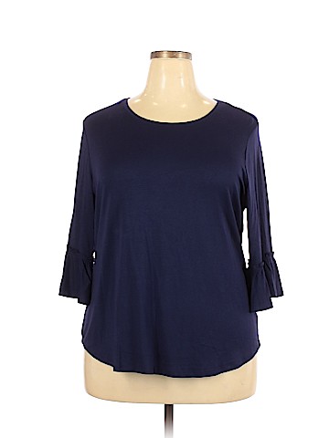 Apt. 9 3/4 Sleeve Top (view 1)