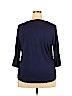 Apt. 9 Blue 3/4 Sleeve Top Size XXL - photo 2