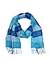 Frangi 100% Cashmere Checkered-gingham Blue Cashmere Scarf One size - photo 1