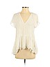 Zara 100% Polyester White Sleeveless Blouse Size XS - photo 1
