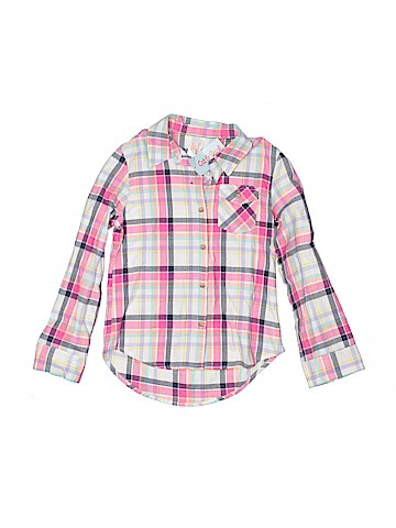 Cat & Jack Long Sleeve Button-Down Shirt (view 1)