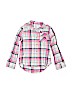 Cat & Jack 100% Cotton Pink Long Sleeve Button-Down Shirt Size M (youth) - photo 1