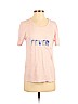 Zadig & Voltaire Pink Short Sleeve T-Shirt Size XS - photo 1