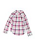 Cat & Jack 100% Cotton Pink Long Sleeve Button-Down Shirt Size M (youth) - photo 2