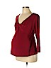 Motherhood Red 3/4 Sleeve Top Size L - photo 1