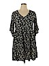 Universal Thread 100% Rayon Black Casual Dress Size XL - photo 1