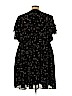 Torrid 100% Polyester Black Casual Dress Size 4X Plus (4) - photo 2