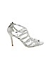 Nina Silver Heels Size 7 - photo 1