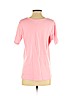 Quacker Factory Pink Short Sleeve Top Size S - photo 2